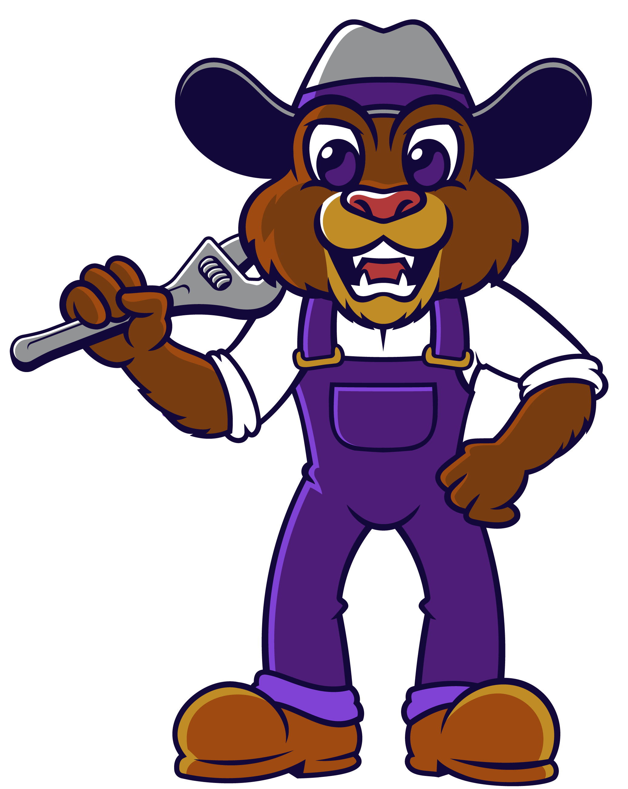 Panther City Remodeling Mascot