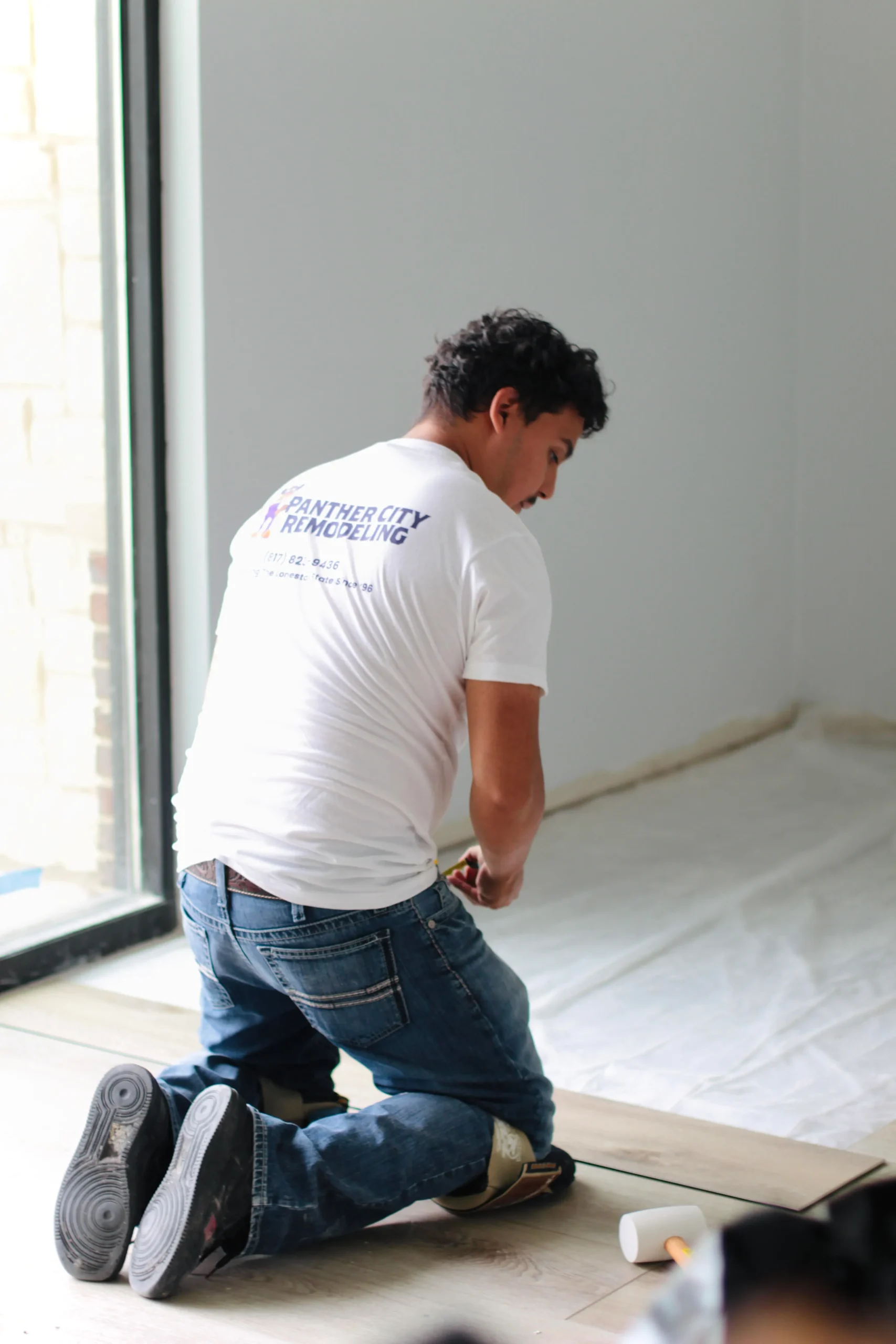 Wood flooring installation